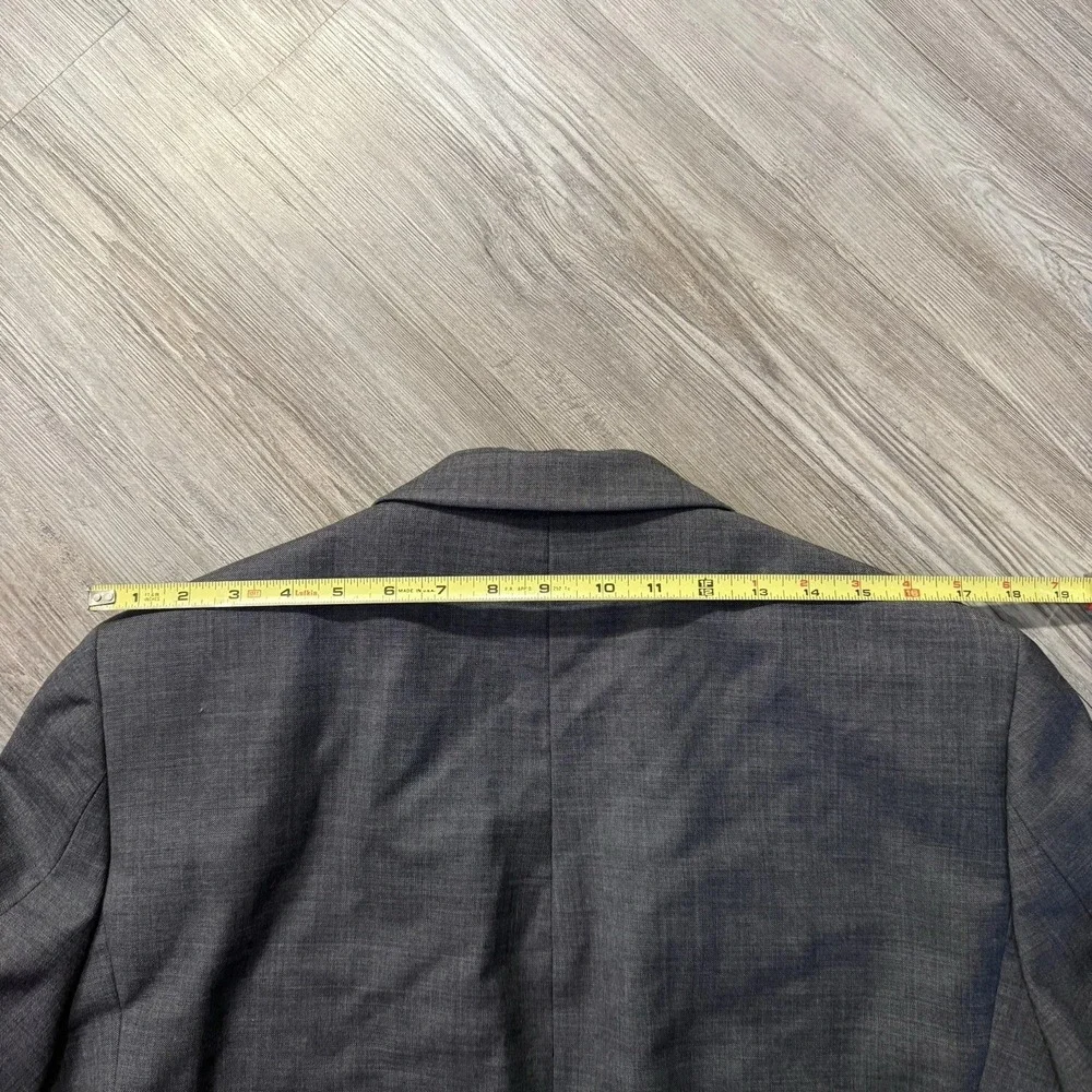 J Crew Men's 38S Thompson‎ 100% Wool Gray Blazer Suit Jacket